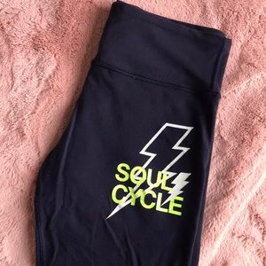 reversible lululemon x soul cycle leggings cropped
